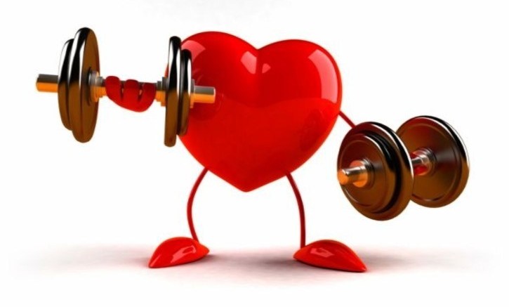 exercising-heart-lifting-weights-daily habits that harm your heart